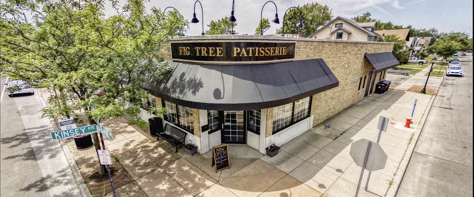 The Fig Tree Patisserie shopfront on Delaware Avenue